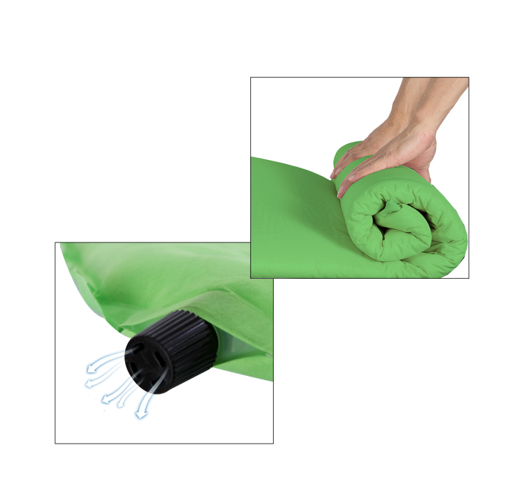 Надувний карімат Atepa COMPACT LIGHT (AM1002) GREEN - 3 Надувний карімат Atepa COMPACT LIGHT (AM1002) GREEN - 3