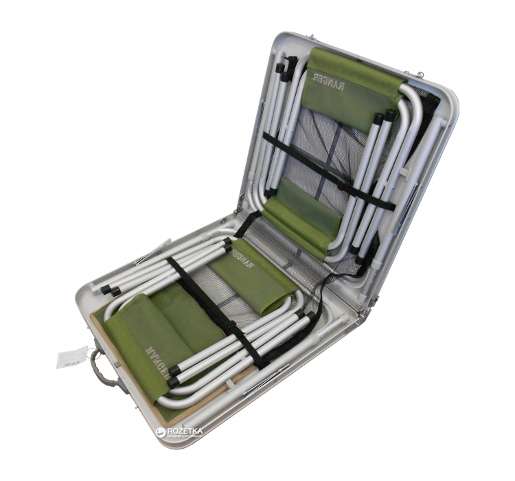 Компактный столик и складывающиеся стулья Ranger ТA 21407+FS 21124 (RA 1102) - 3 Компактный столик и складывающиеся стулья Ranger ТA 21407+FS 21124 (RA 1102) - 3