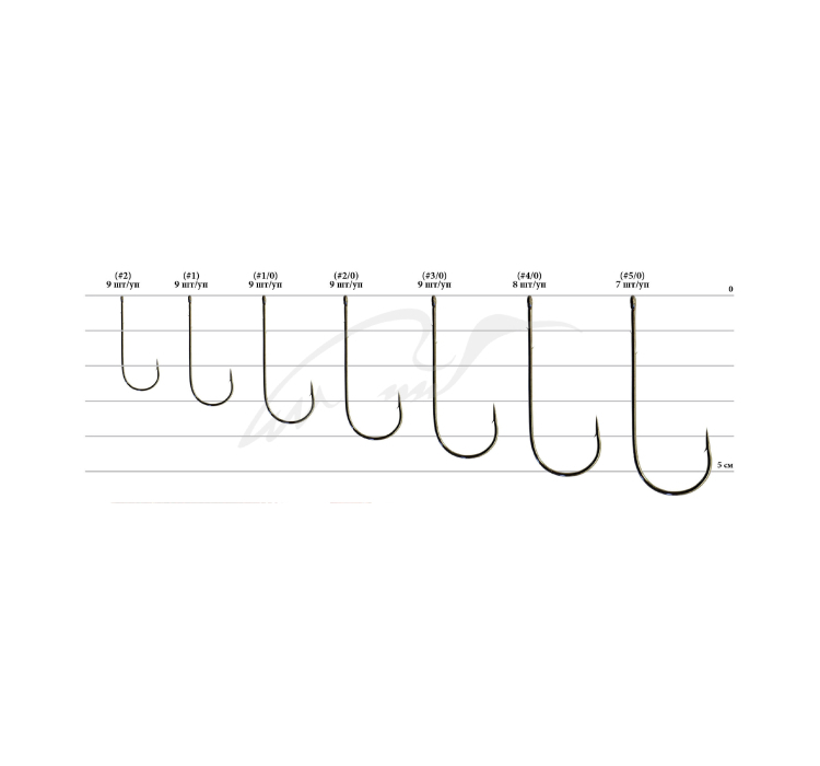 Гачок Decoy Worm4 Strong Wire #4/0 (8 шт/уп) - 2 Гачок Decoy Worm4 Strong Wire #4/0 (8 шт/уп) - 2