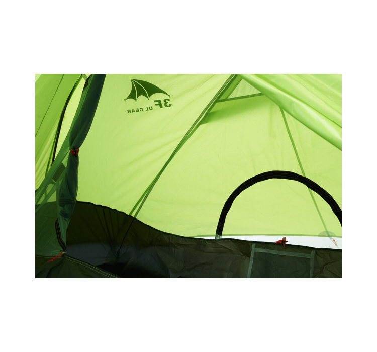 Палатка одноместная 3F Ul Gear Floating Cloud 1 210T 3 season Зеленый - 8 Палатка одноместная 3F Ul Gear Floating Cloud 1 210T 3 season Зеленый - 8