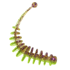 Силіконова приманка Balzer Shirasu Perch Dancer 7 см 2.5 гр. Hot Chicken (їстівний)