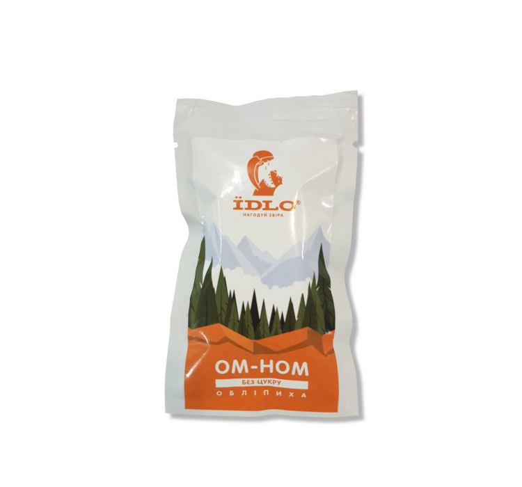 Енергетичний батончик OMNOM "Облепиха" - 1 Енергетичний батончик OMNOM "Облепиха" - 1
