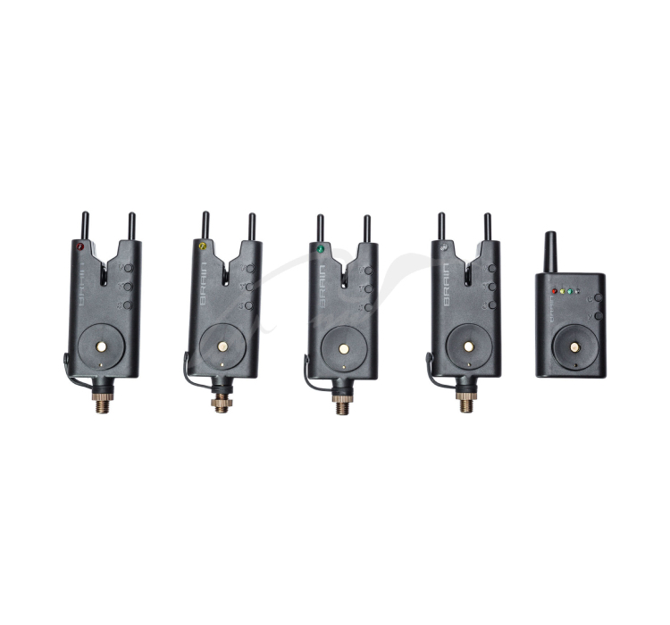 Набір сигналізаторів Brain Wireless Bite Alarm B-1 4+1 - 1 Набір сигналізаторів Brain Wireless Bite Alarm B-1 4+1 - 1