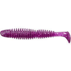 Силиконовая приманка Reins Bubbring Shad 4" 428 Purple Dynamite (8 шт./пач.)