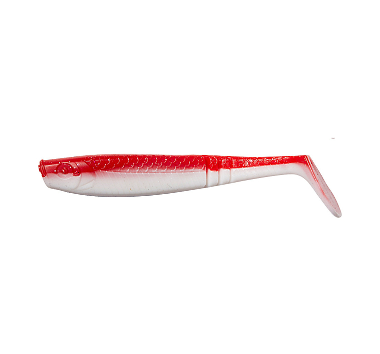 Силиконовая приманка DAM Effzett Shad Paddletail 6.5 см uv red/white (pak 108) (1 шт.) - 1 Силиконовая приманка DAM Effzett Shad Paddletail 6.5 см uv red/white (pak 108) (1 шт.) - 1