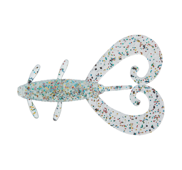 Силиконовая приманка Reins G-Tail Twin 2" 204 UV All Stars (10 шт./пач.) - 1 Силиконовая приманка Reins G-Tail Twin 2" 204 UV All Stars (10 шт./пач.) - 1