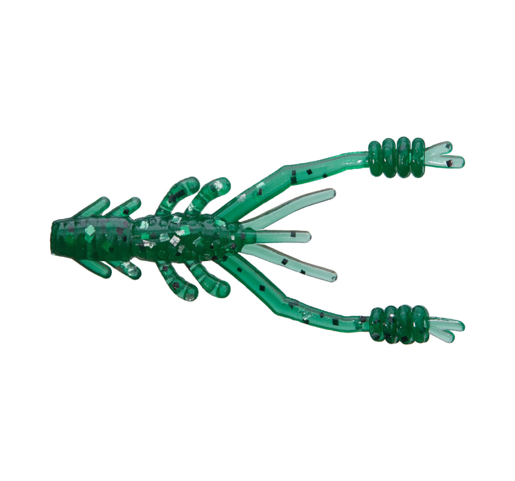 Силиконовая приманка Reins Ring Shrimp 4" 397 Motor Oil SP (8 шт./пач.) - 1 Силиконовая приманка Reins Ring Shrimp 4" 397 Motor Oil SP (8 шт./пач.) - 1