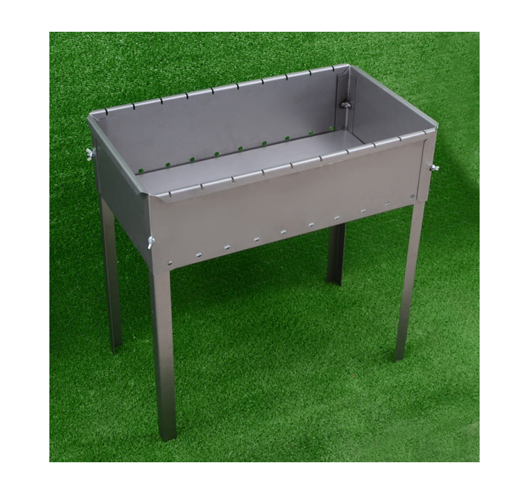 Мангал для шашлыков (10-местный), черный - 3 Мангал для шашлыков (10-местный), черный - 3