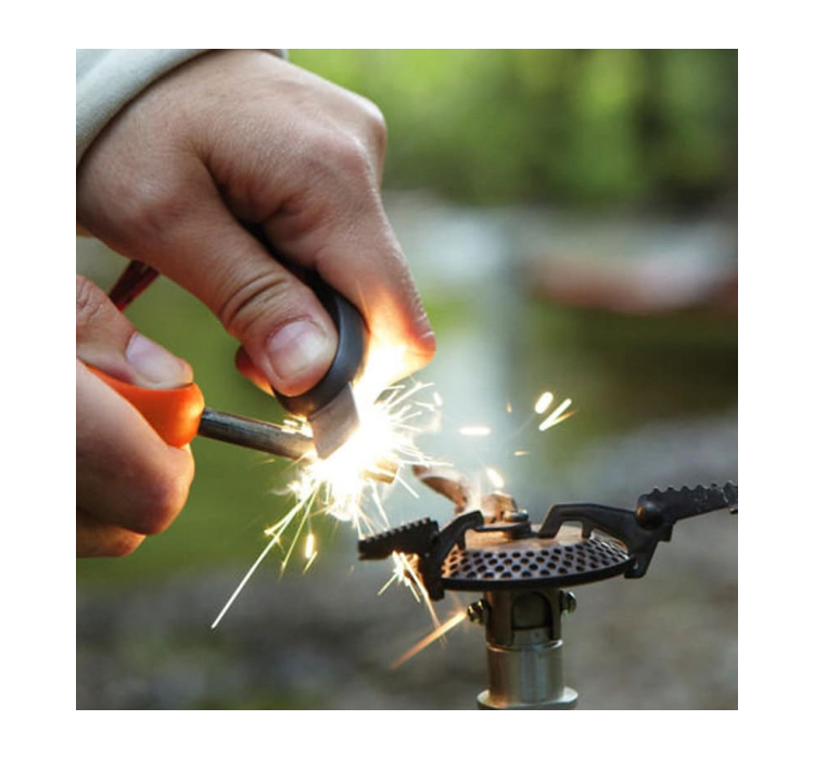 2 в 1 - огниво + свисток LIGHT MY FIRE Swedish FireSteel Scout оранжевое, блистер - 4 2 в 1 - огниво + свисток LIGHT MY FIRE Swedish FireSteel Scout оранжевое, блистер - 4