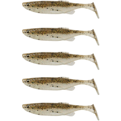 Силіконова приманка Savage Gear Fat Minnow T-Tail 130 mm 20.0g Holo Baitfish (5 шт./пач.)