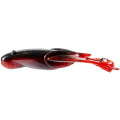 Силиконовая приманка Keitech Noisy Flapper 3.5" (5 шт/уп) ц:467 black red belly