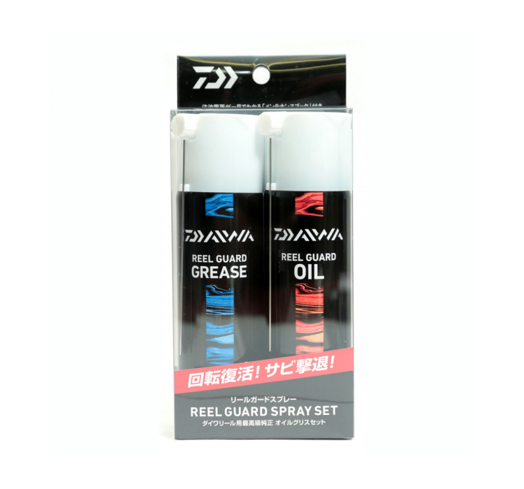 Смазка густая и жидкая Daiwa Reel Guard Spray Set - 1 Смазка густая и жидкая Daiwa Reel Guard Spray Set - 1