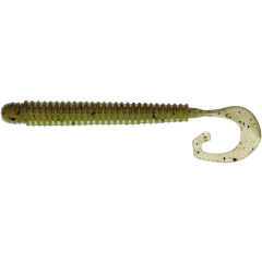 Силиконовая приманка Reins G-Tail Saturn 4" B08 Green Pumpkin Chart Melon (9 шт/уп.)