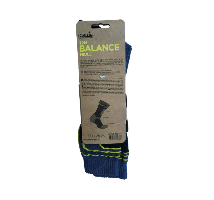 Носки Norfin Balance Middle T2M р.M (39-41) - 6 Носки Norfin Balance Middle T2M р.M (39-41) - 6