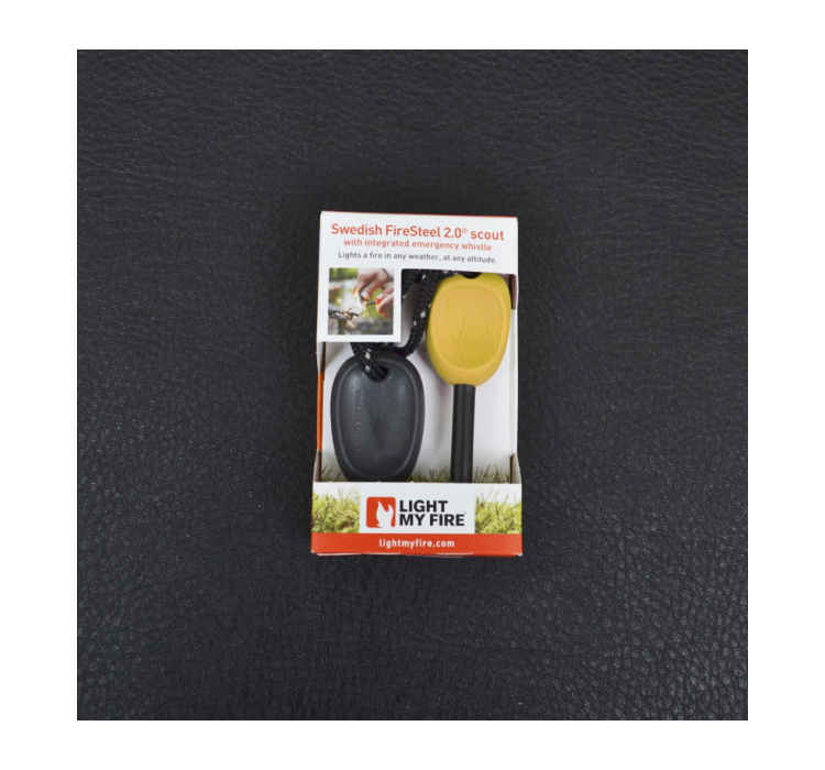 2 в 1 - огниво + свисток LIGHT MY FIRE Swedish FireSteel Scout желтое, блистер - 8 2 в 1 - огниво + свисток LIGHT MY FIRE Swedish FireSteel Scout желтое, блистер - 8