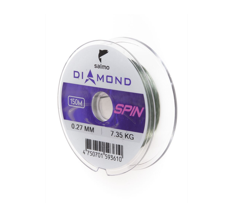 Жилка Salmo Diamond Spin 150м 0,27мм - 1 Жилка Salmo Diamond Spin 150м 0,27мм - 1