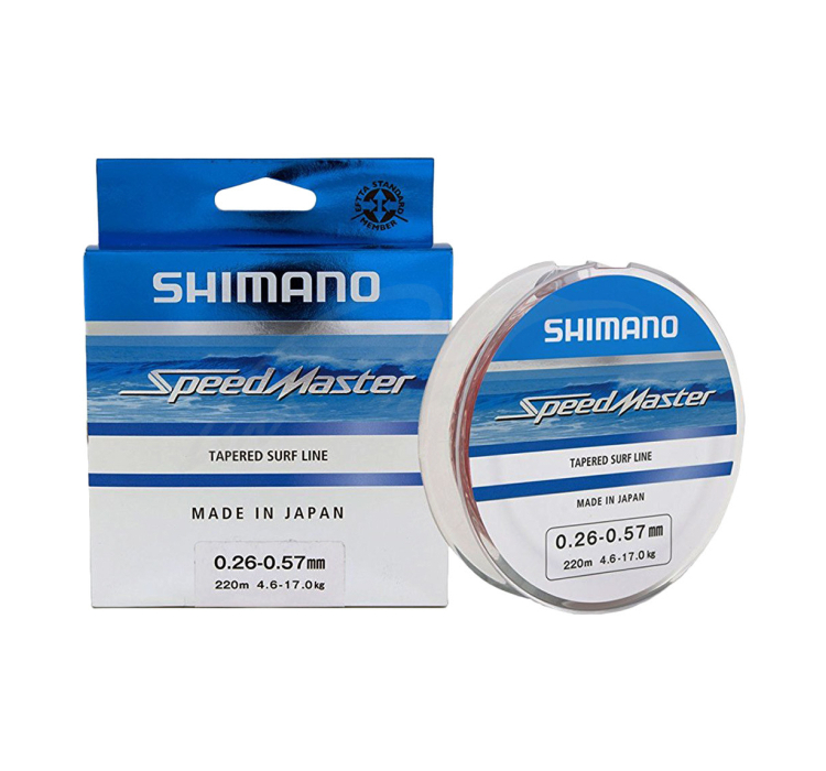 Шоклідер Shimano Speedmaster Tapered Surf Line 220m 0.33-0.57mm 7.20-17.0kg - 1 Шоклідер Shimano Speedmaster Tapered Surf Line 220m 0.33-0.57mm 7.20-17.0kg - 1