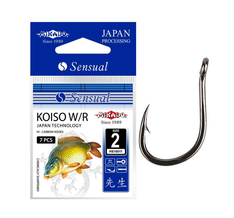 Гачок Mikado Sensual Koiso (чорний нікель) № 12 - 1 Гачок Mikado Sensual Koiso (чорний нікель) № 12 - 1