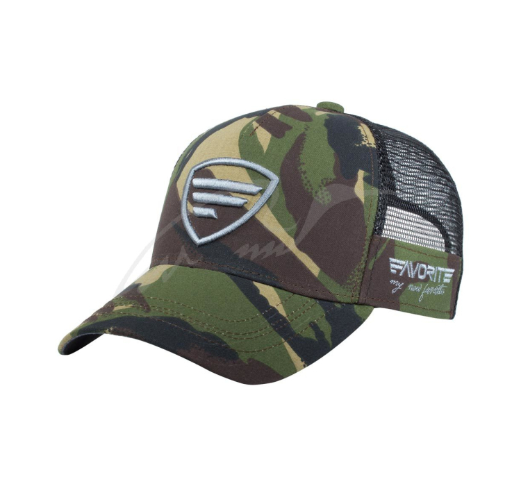 Кепка Favorite 581 сіре лого 58 ц:камуфляж - 1 Кепка Favorite 581 сіре лого 58 ц:камуфляж - 1