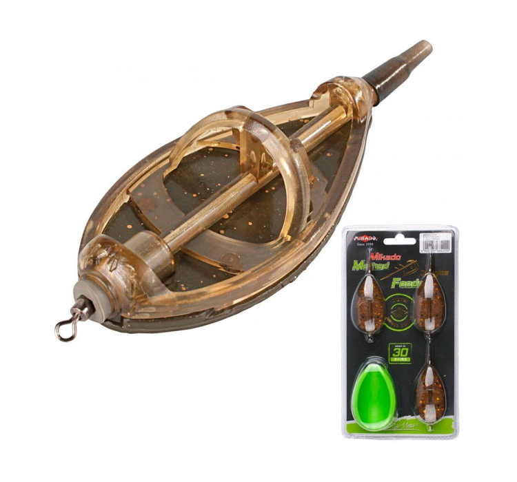 Набор кормушек Mikado Method-Feeder Douglas Set L 3+1 с формой для наполнения 3x30гр. - 1 Набор кормушек Mikado Method-Feeder Douglas Set L 3+1 с формой для наполнения 3x30гр. - 1