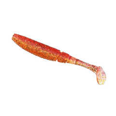 Силиконовая приманка Nomura Rolling Shad (їстівний) 50 мм 1 г. цвет 026 (glitter blood) 10 шт.