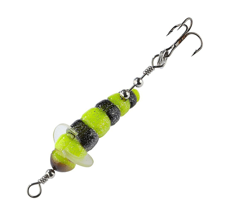 Воблер Balzer UV Spining Maggot yellow-black 4см. 2.5гр. - 1 Воблер Balzer UV Spining Maggot yellow-black 4см. 2.5гр. - 1