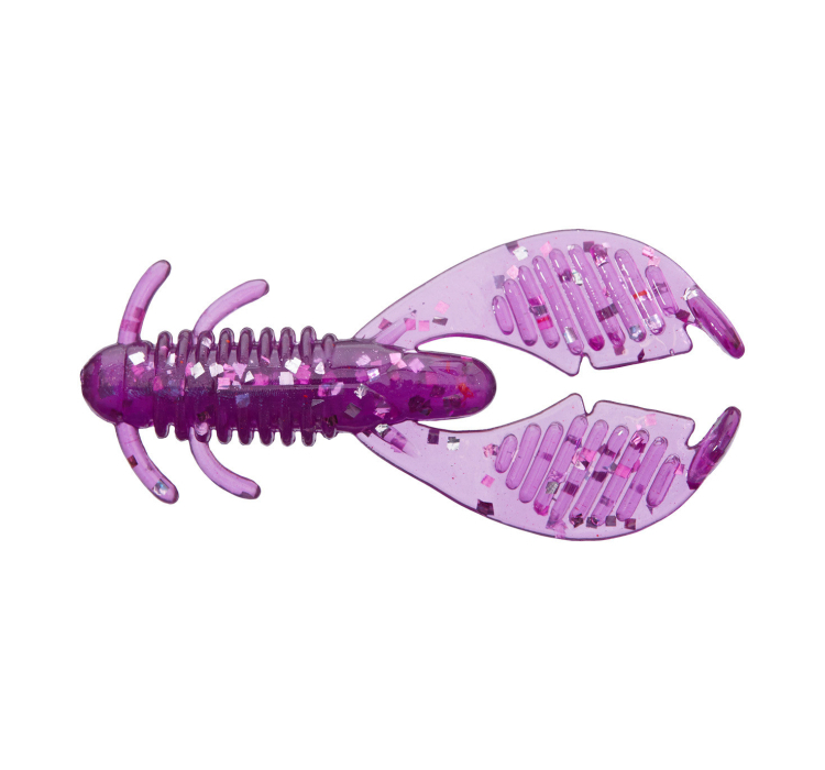 Силиконовая приманка Reins AX Craw 3.5" 428 Purple Dynamite (8 шт./пач.) - 1 Силиконовая приманка Reins AX Craw 3.5" 428 Purple Dynamite (8 шт./пач.) - 1