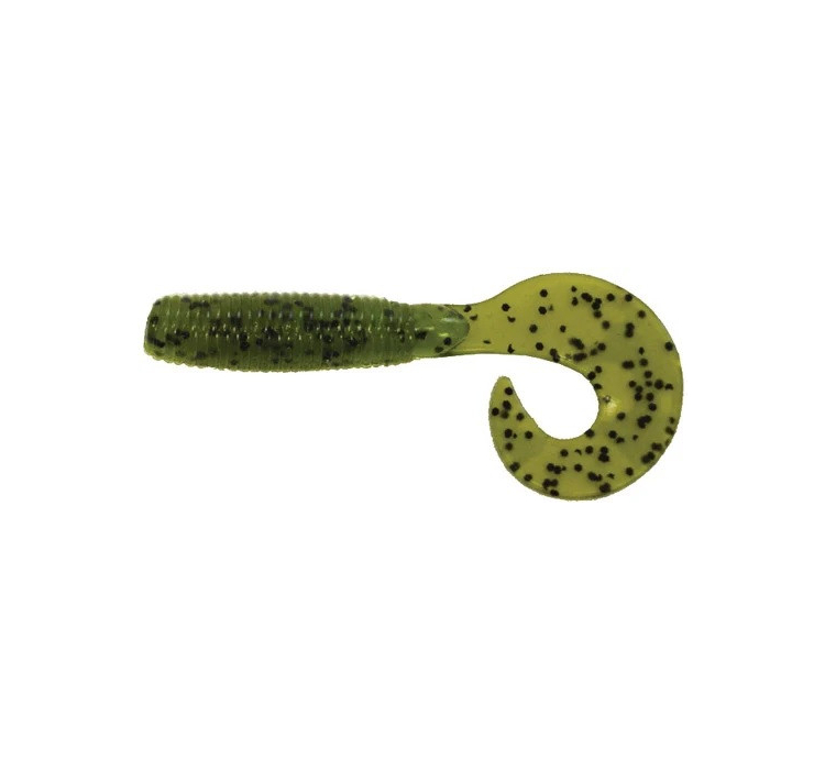 Силіконова приманка Big Bite Baits Finesse Grub 4" Watermelonseed 10 шт. - 1 Силіконова приманка Big Bite Baits Finesse Grub 4" Watermelonseed 10 шт. - 1
