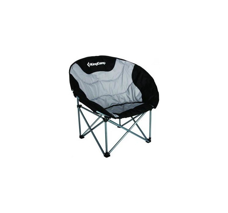 Лежак KingCamp Deluxe Moon Chair (KC3889) Black/grey - 4 Лежак KingCamp Deluxe Moon Chair (KC3889) Black/grey - 4