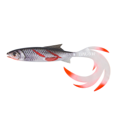 Виброхвост Balzer Shirasu Reptile Shad 19 см 26гр 1шт. Bloody Minnow