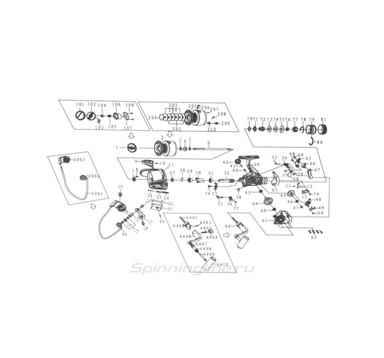 Котушка Salmo Sniper Baitfeeder 1 5000BR - 12 Котушка Salmo Sniper Baitfeeder 1 5000BR - 12