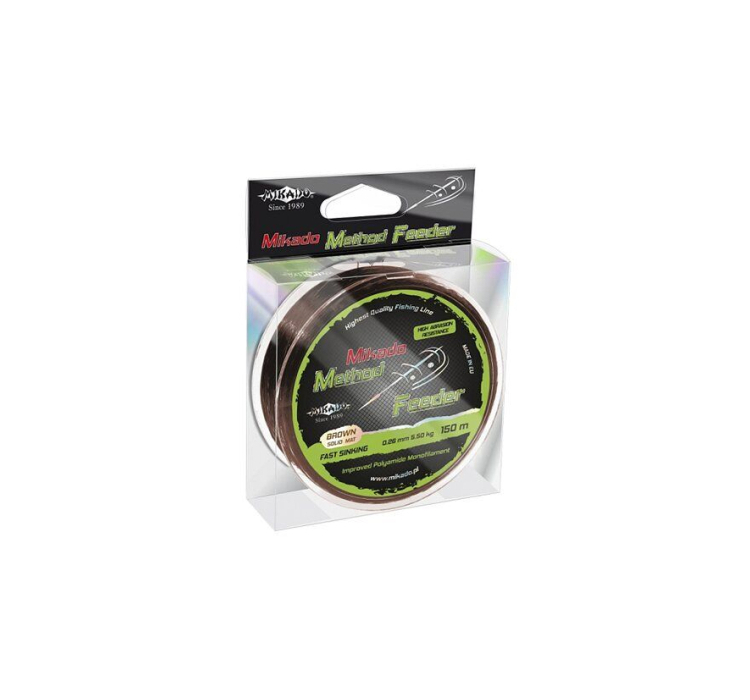 Жилка Mikado Method Feeder 150м 0,28мм 6,6кг (бронзова) - 1 Жилка Mikado Method Feeder 150м 0,28мм 6,6кг (бронзова) - 1