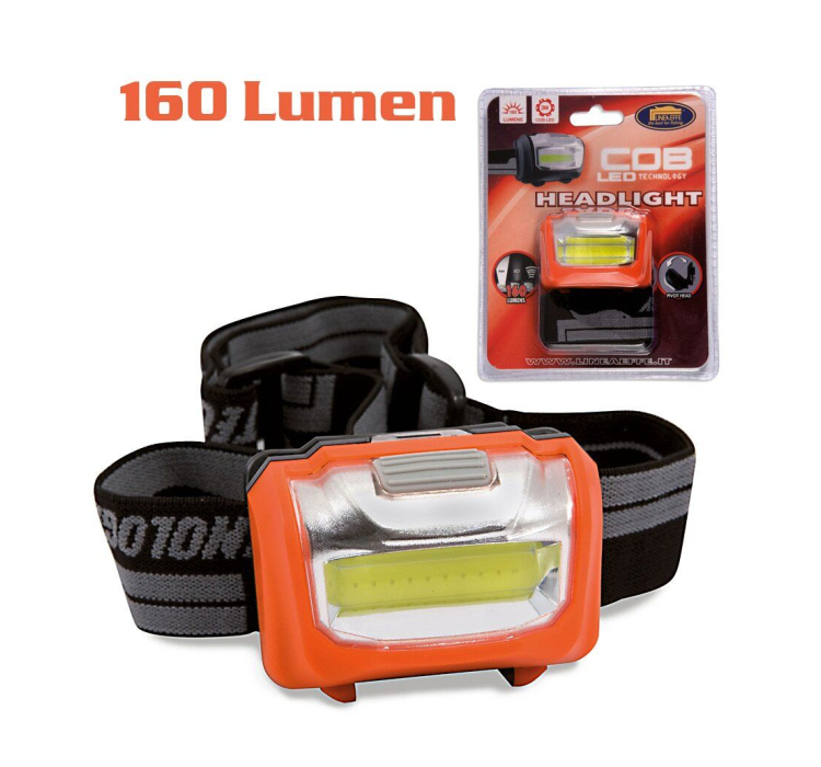 Ліхтарик налобний Lineaeffe LED 160 люмен - 1 Ліхтарик налобний Lineaeffe LED 160 люмен - 1