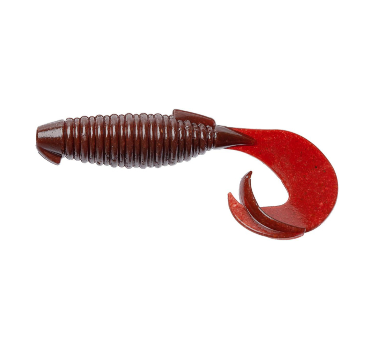 Силіконова приманка Keitech Flapper Grub 4" (7 шт/пак) к:006 cola - 1 Силіконова приманка Keitech Flapper Grub 4" (7 шт/пак) к:006 cola - 1