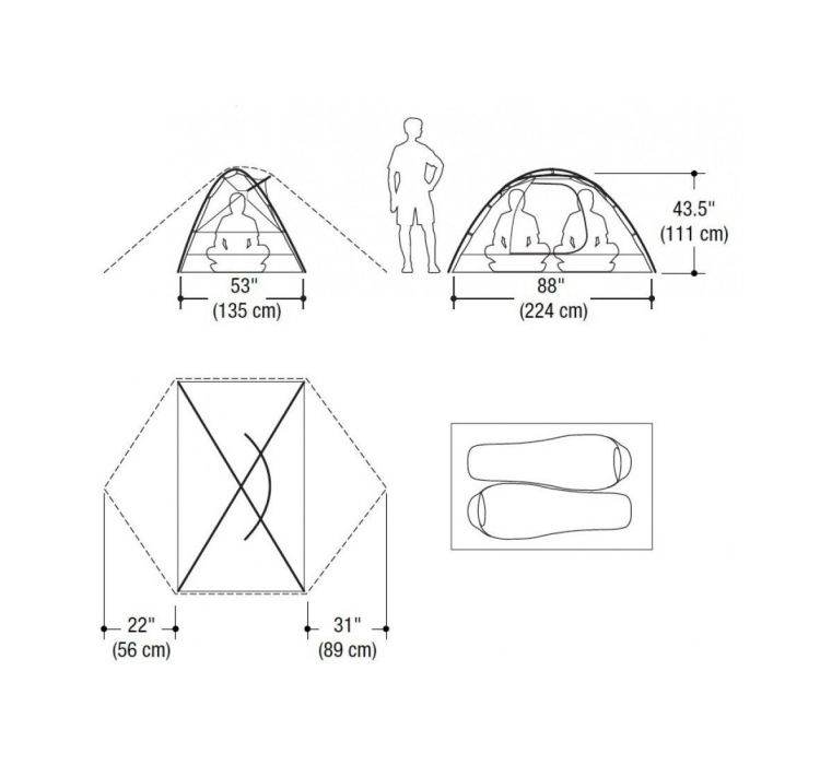 Намет Marmot Catalyst 2P - 7 Намет Marmot Catalyst 2P - 7