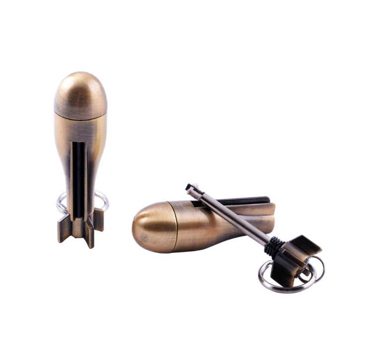 2 в 1 - кресало + сірник вічний (бензиновий) Бомба (63x18мм) - 2 2 в 1 - кресало + сірник вічний (бензиновий) Бомба (63x18мм) - 2