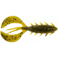 Силиконовая приманка Bait Breath SL-Remix Chiby SP 2.4" (10 шт) (Ur120 Green Pumpkin/Seed)