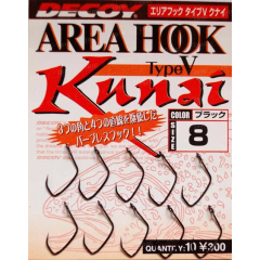 Крючок Decoy Area Hook V Kunai #8 (10шт/уп)