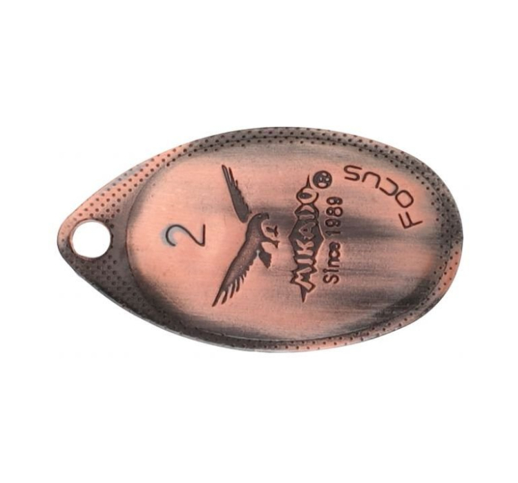 Блесна вращающаяся Mikado FOCUS Old Copper 3 г - 1 Блесна вращающаяся Mikado FOCUS Old Copper 3 г - 1