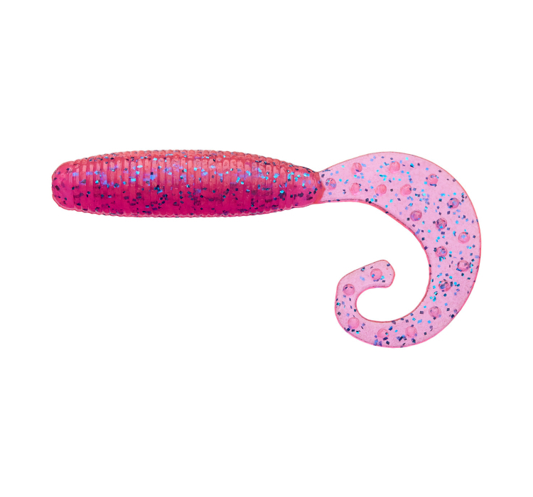 Силіконова приманка Reins Fat G-Tail Grub 2" 443 Pink Sardine (20 шт./пач.) - 1 Силіконова приманка Reins Fat G-Tail Grub 2" 443 Pink Sardine (20 шт./пач.) - 1