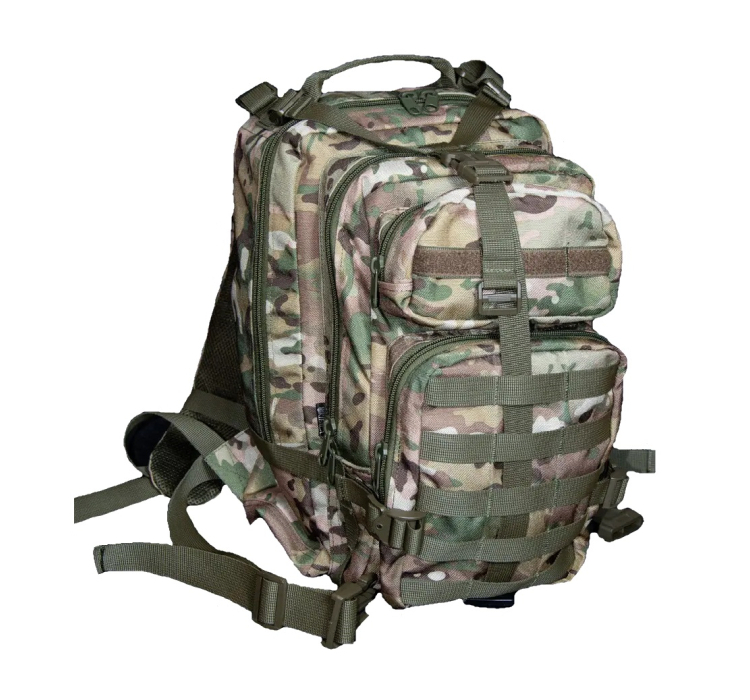 Рюкзак тактический 35 литров Kirasa кордура мультикам (Арт KI941) - 1 Рюкзак тактический 35 литров Kirasa кордура мультикам (Арт KI941) - 1