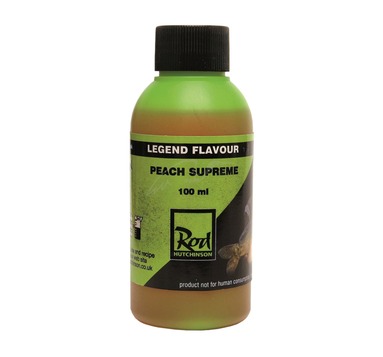 Атрактант Rod Hutchinson Legend Flavour Peach Supreme 100ml - 1 Атрактант Rod Hutchinson Legend Flavour Peach Supreme 100ml - 1