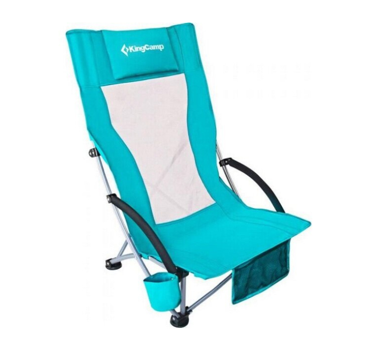 Крісло KingCamp High backed beach chair (KC1901) CYAN - 1 Крісло KingCamp High backed beach chair (KC1901) CYAN - 1