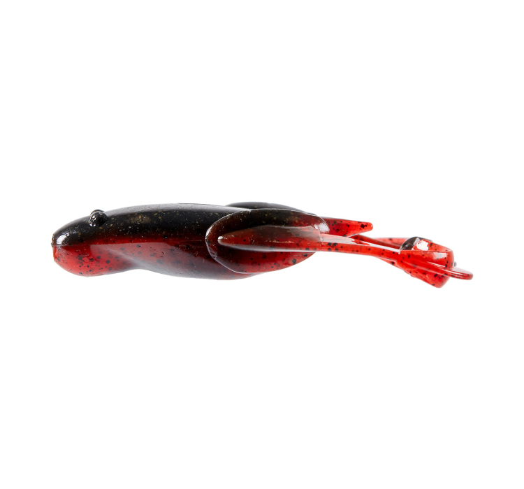 Силиконовая приманка Keitech Noisy Flapper 3.5" (5 шт/уп) ц:467 black red belly - 1 Силиконовая приманка Keitech Noisy Flapper 3.5" (5 шт/уп) ц:467 black red belly - 1