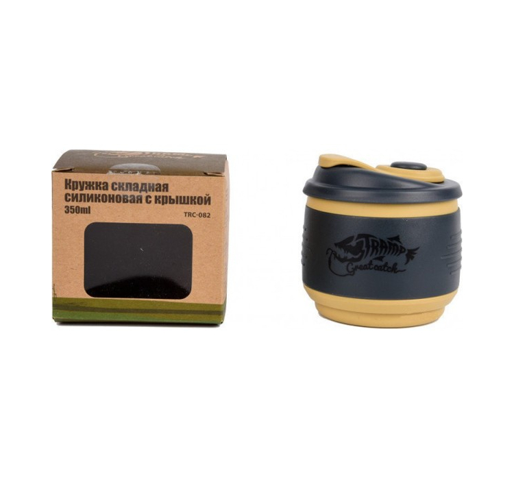 Кружка складная силиконовая Tramp TRC-082-black - 3 Кружка складная силиконовая Tramp TRC-082-black - 3