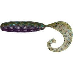 Силиконовая приманка Reins Fat G-Tail Grub 4" 060 Onga River Moneybait (8 шт./пач.)