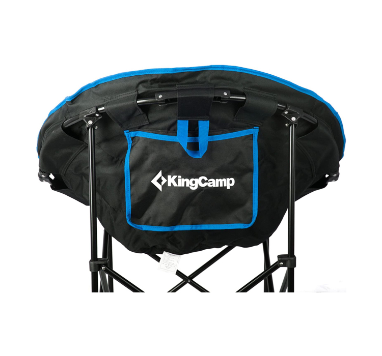 Лежак KingCamp Moon Leisure Chair (KC3816) Black/Blue - 3 Лежак KingCamp Moon Leisure Chair (KC3816) Black/Blue - 3