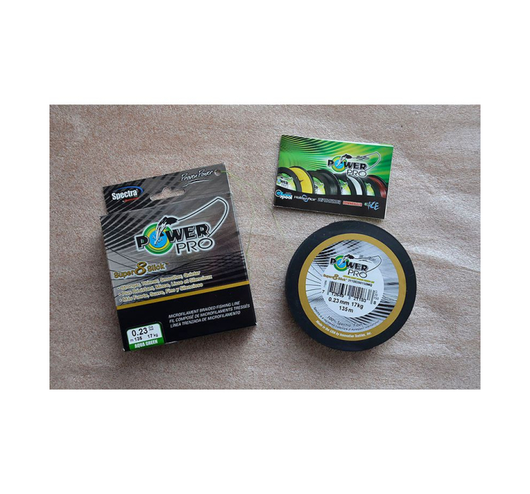 Шнур Power Pro Super 8 Slick 135m Aqua Green 0.23 38lb/17kg - 5 Шнур Power Pro Super 8 Slick 135m Aqua Green 0.23 38lb/17kg - 5