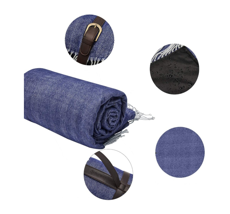 Пікніковий килимок KingCamp ELSA (KP2011) BLUE/GREY - 3 Пікніковий килимок KingCamp ELSA (KP2011) BLUE/GREY - 3