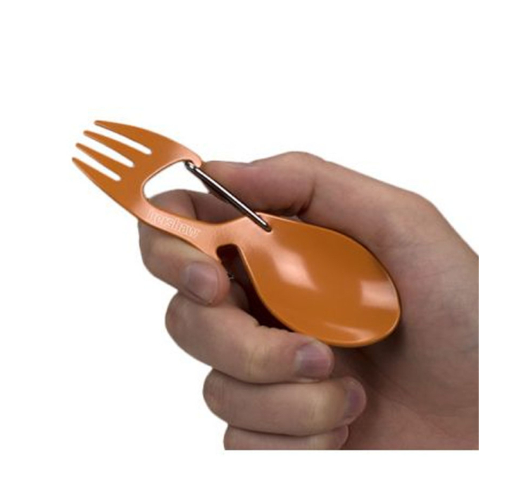 2 в 1 - ложка + виделка Kershaw Ration, помаранчева - 2 2 в 1 - ложка + виделка Kershaw Ration, помаранчева - 2